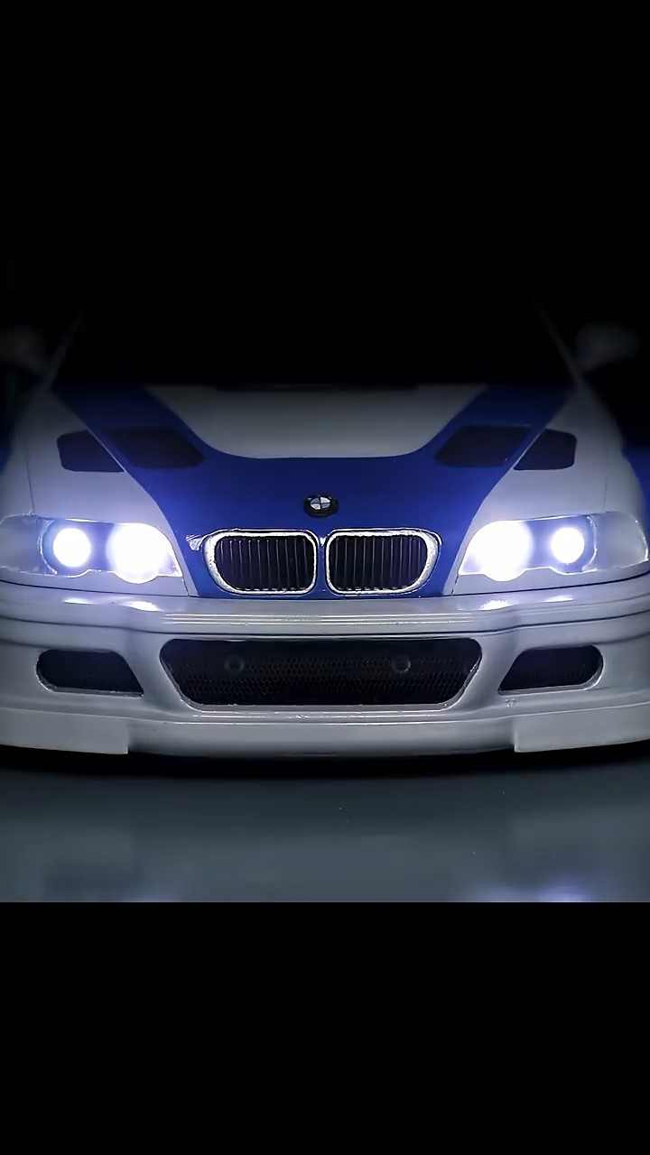RC car 3D printed BMW M3 GTR e46 - DIY - YouTube