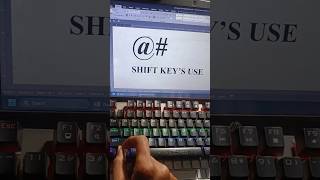 Shift Button Use #Shift #Computer #Tech #Téchinical #Asmr #Keyboard #Gaming