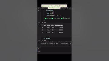 🚨 Stop using messy column names in Pandas!