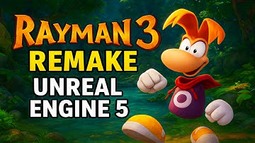 Rayman 3 Remake na Unreal Engine 5 | Gráficos INCRÍVEIS!