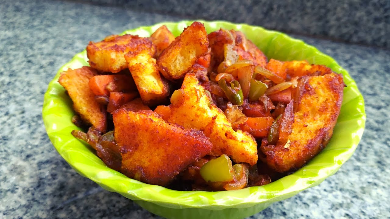 Spicy Rusk Rusk Manchurian Recipe/Easy Rusk Recipe/Spicy Rusk - YouTube