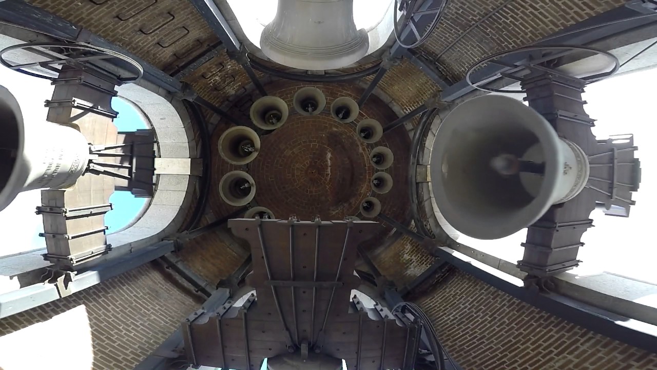 (Interior) Volteo Campanas Catedral de La Almudena 2017 // bells glocken cloches Madrid