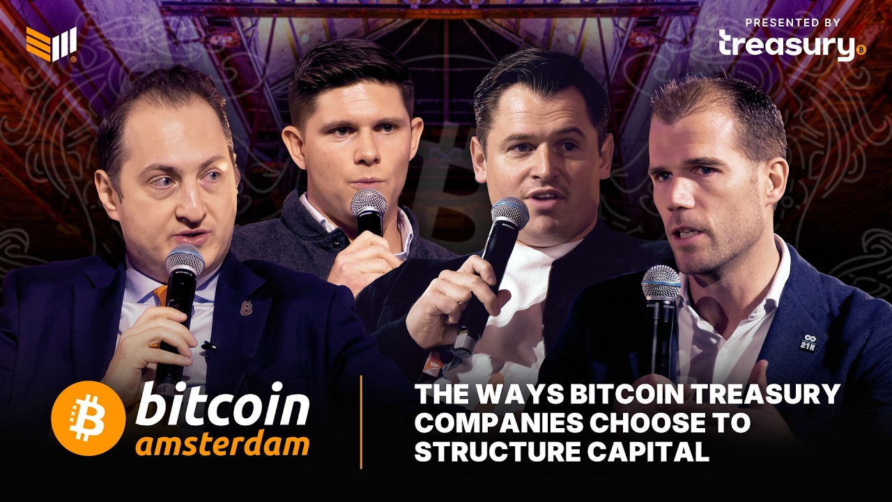 The Ways Bitcoin Treasury Companies Choose to Structure Capital | Bitcoin  Amsterdam 2025