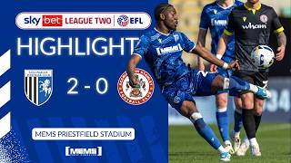 Highlights Gillingham 2-0 Accrington Stanley