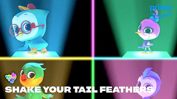 Shake your Tail Feathers Sing-Along | DO RE & MI | Prime Video