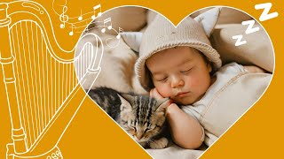Süße Einschlafmusik mit Harfenklängen für Babys | lullabies with harp sounds for babies