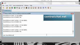 TechChat IRC Client Preview (plugin support)