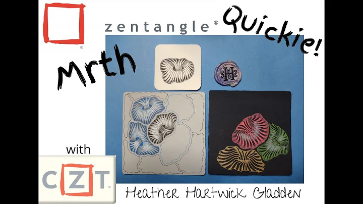 Zentangle Quickie: Mrth