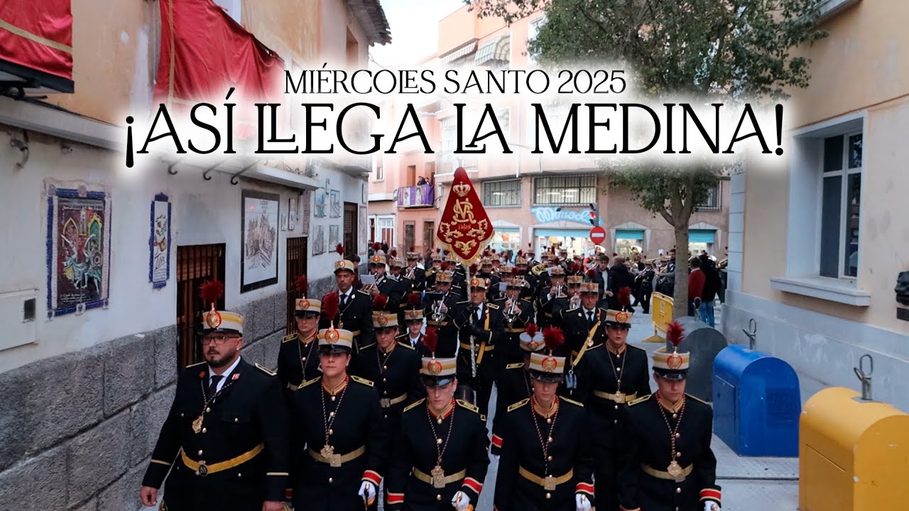 ¡ASÍ LLEGA LA MEDINA! | Miércoles Santo 2025 | Cieza