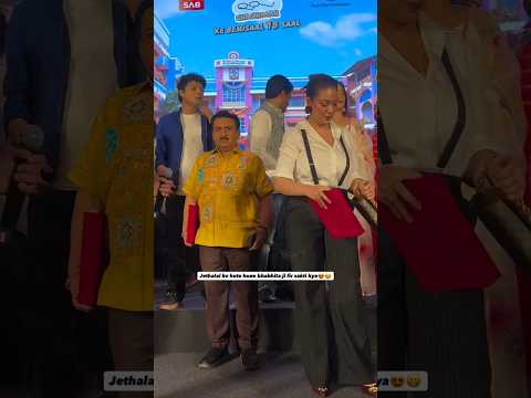 Jethalal Lal & Babita Ji 😍 #shorts #tmkoc #jethalal #yashwith
