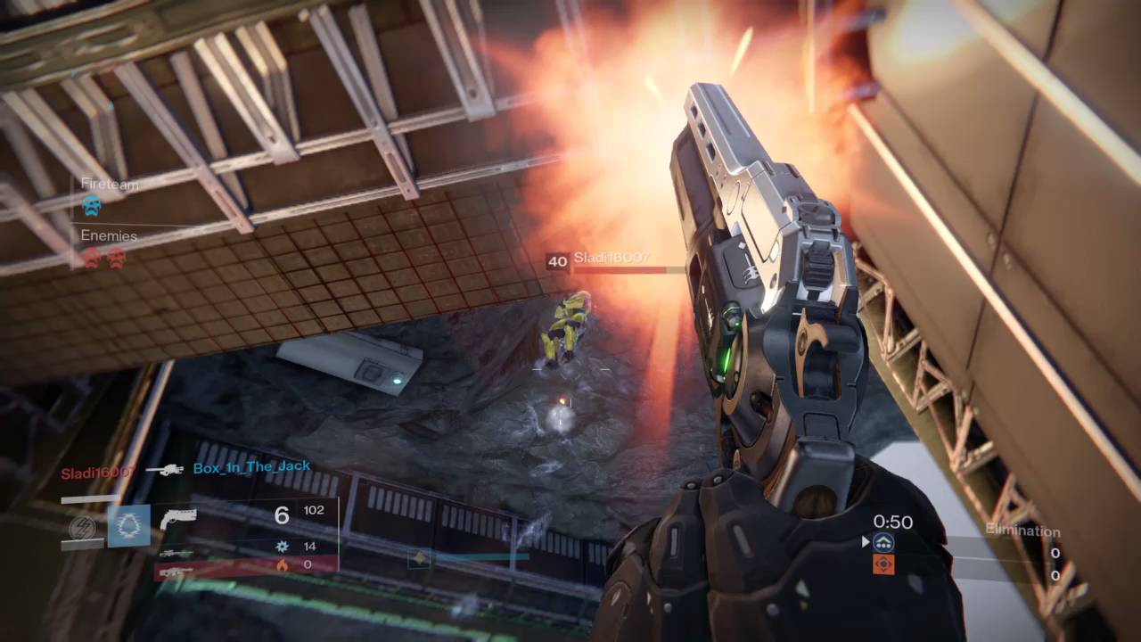 Destiny - Round 1 rockets. How unlucky. - YouTube