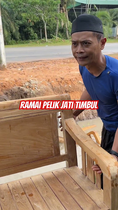Kayu jati memang jenis yang takkan tengelam disebabkan kandungan minyak dalam kayu liang rongga yang
