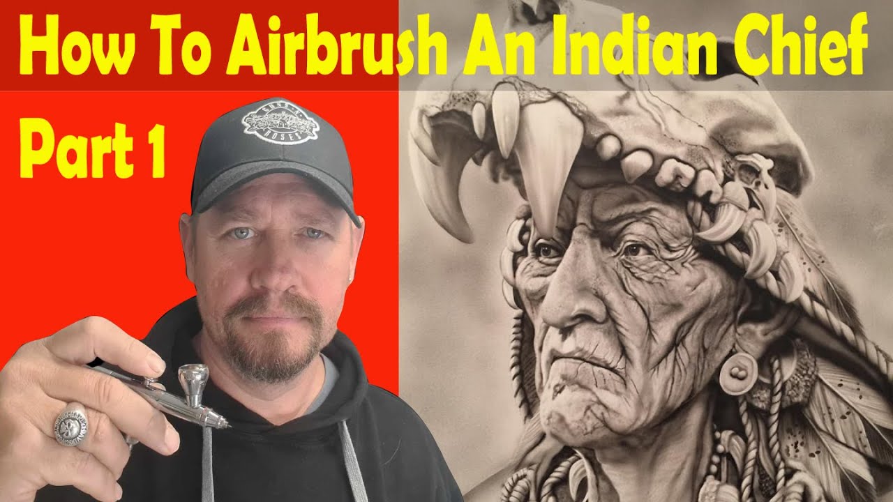 How to Paint an Indian Chief (with tips from the artist!)