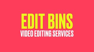 EDIT BINS SHOWREEL screenshot 3