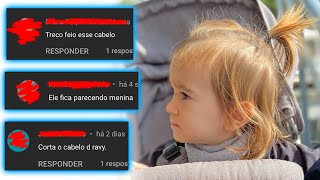 Os comentários TÓXICOS sobre o cabelo do nosso filho