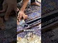 Inside Azerbaijan’s Handmade Carpet Finishing Process ✂️🧵 #shorts #trending  #viralvideo #shortvideo