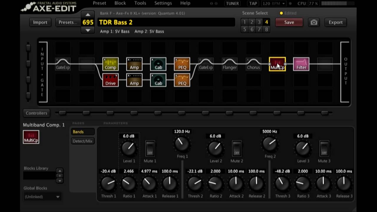 Axe Fx Ii Bass Tones Youtube