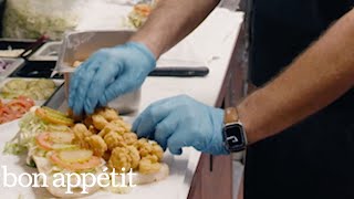 Making The Best Shrimp Po Boy in New Orleans