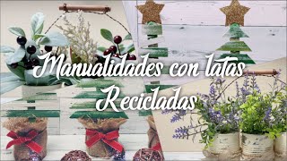 MANUALIDADES PARA NAVIDAD 2020 |RECICLANDO LATAS | CHRISTMAS CRAFTS 2020 (RECYCLED CANS)