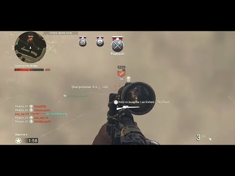 Reapzy - First CoD WW2 Sniping Montage