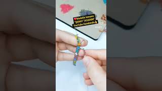 Çıtı pıtı Bileklik Modeli🤩 Yapım video linki açıklama ve yorumlarda🎉🥳 #beading #tutorial #diy