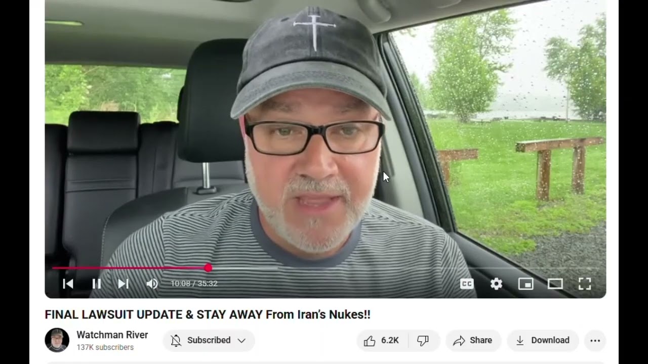 My Response to Watchman River Lawsuit