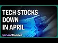 Tech stocks see losing April despite strong earnings overall