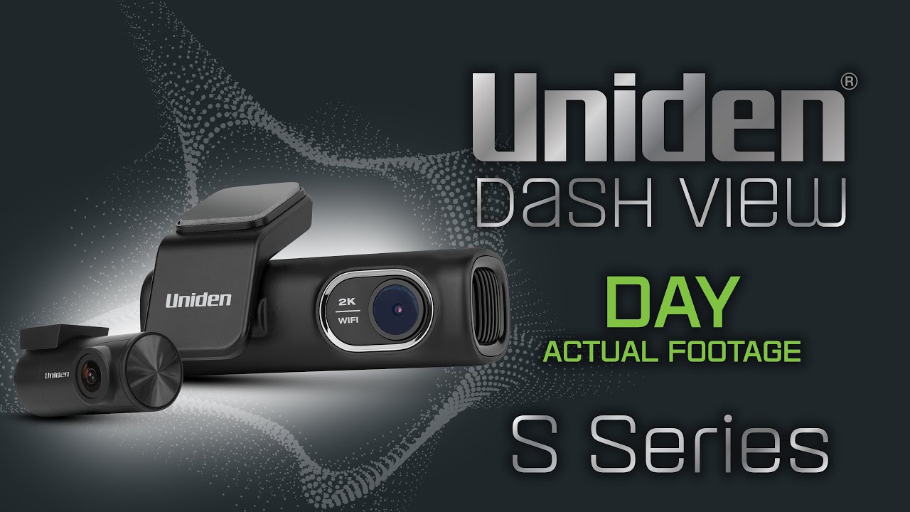 Uniden 2.5K Front & Rear Dash Cam - DASHVIEW SR - Uniden