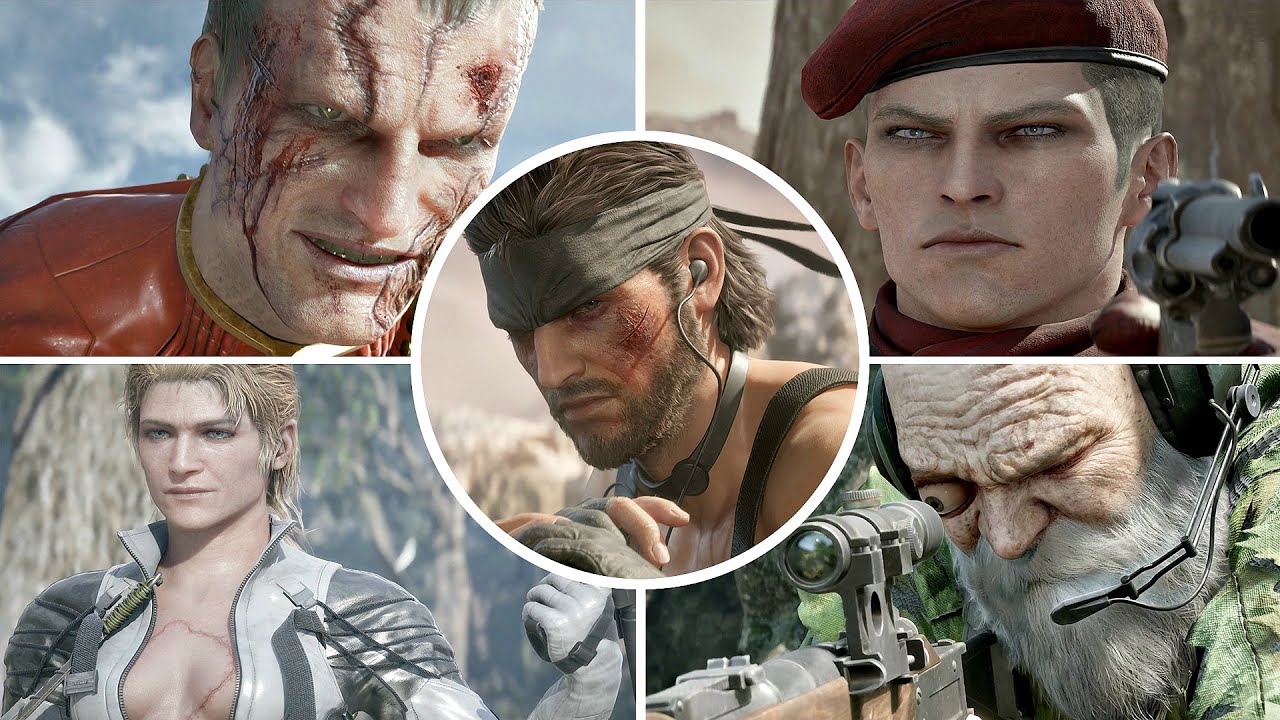 Metal Gear Solid Delta - All Bosses With Cutscenes + Ending (2025) MGS3 Remake 4K 60FPS