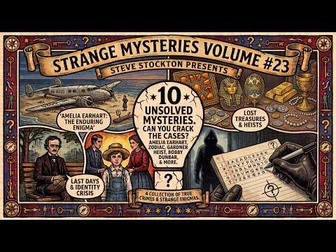 10 UNSOLVED Mysteries That Will Keep You Up At Night | Strange Mysteries Vol. 23 with Steve Stockton
