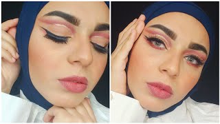 مكياج كت كريس - ساره سمير - FULL FACE USING ONLY AFFORDABLE MAKEUP -