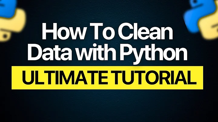Watch me Cleaning Data in minutes with Python