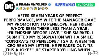 My Wife, The Hr Manager, Gave My Promotion To Her Friend After I Worked Hard For 7 Years. When I
