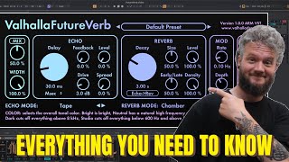 Valhalla FutureVerb Review - Full Mode Walkthrough (Reverb + Echo)