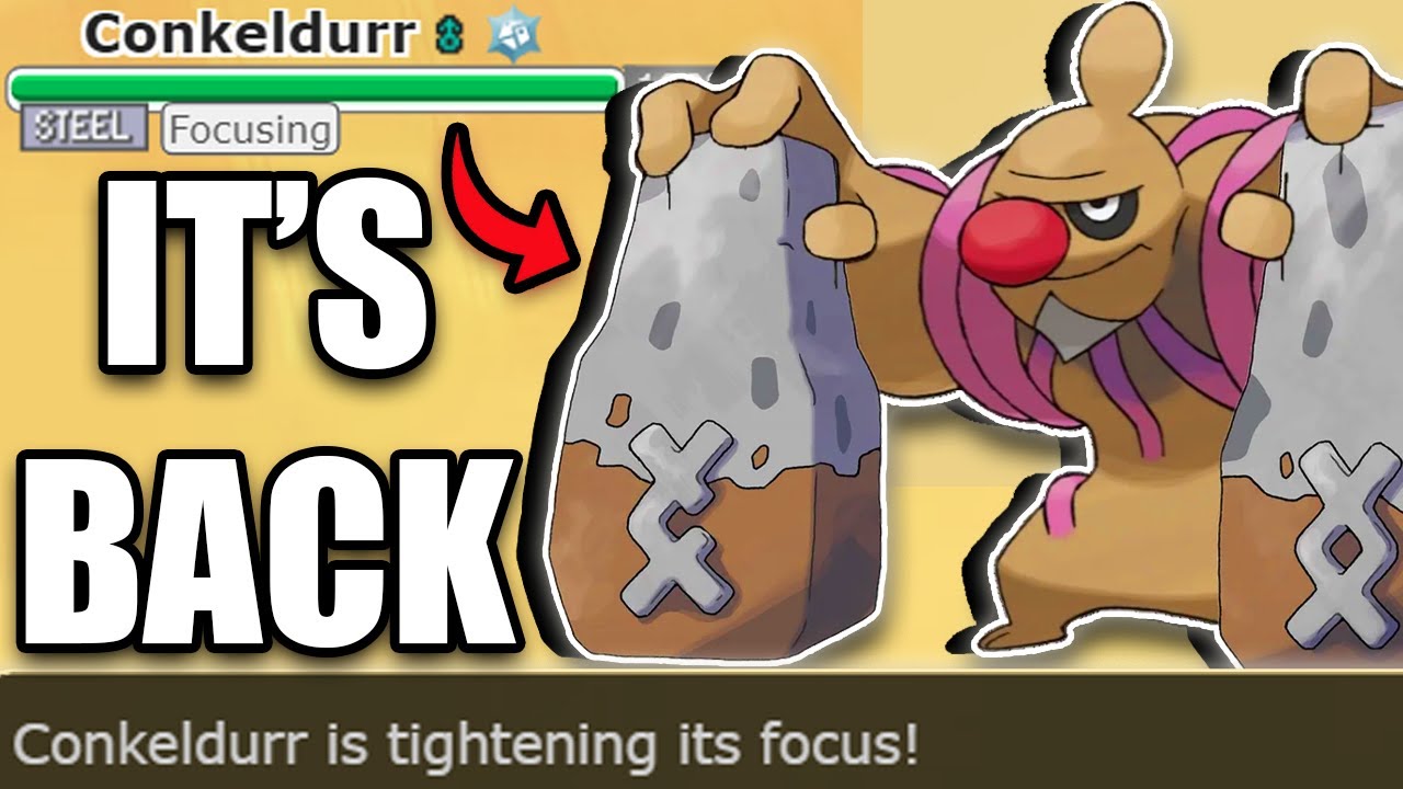 CONKELDURR IS FINALLY BACK... AND STILL DOMINATING THE META! Pokemon Scarlet and Violet