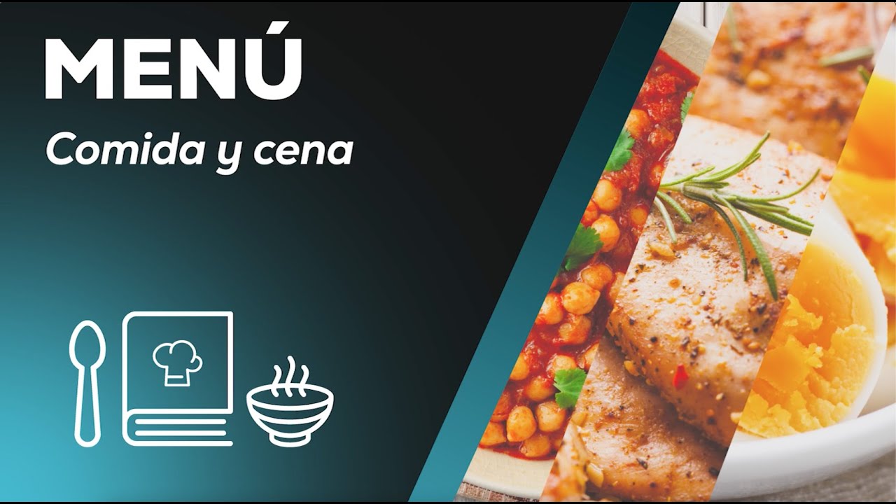 Menú completo de comida y cena en el robot de cocina Mambo 10090