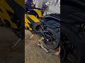 🔥 Yamaha R6 Yellow | Komine Saddlebags & Moveable Paddock Stand Installed at FancyBikes.PK 🏍️
