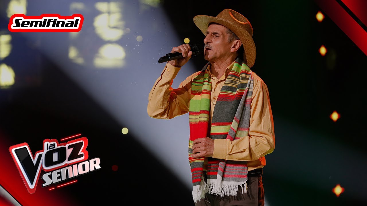 Luis Alberto canta 'Te casaste Toño' en la semifinal | La Voz Senior 2022