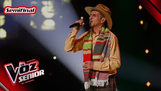 Luis Alberto canta &#39;Te casaste Toño&#39; en la semifinal | La Voz Senior 2022
