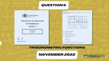 TRIGONOMETRIC FUNCTIONS (GRADE 11)