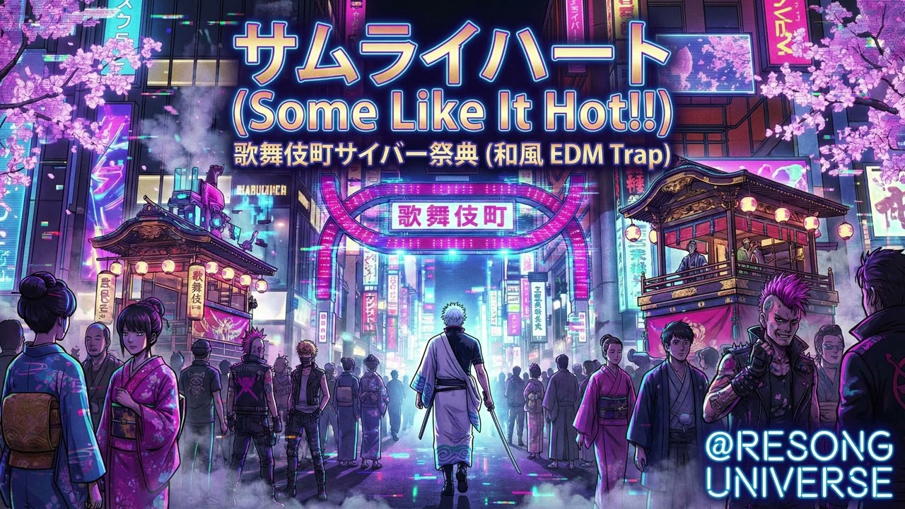 SPYAIR - Some Like It Hot!!『銀魂Gintama』OP｜J-Rock Fusion x Wagakki EDM Universe｜RE:SONG UNIVERSE