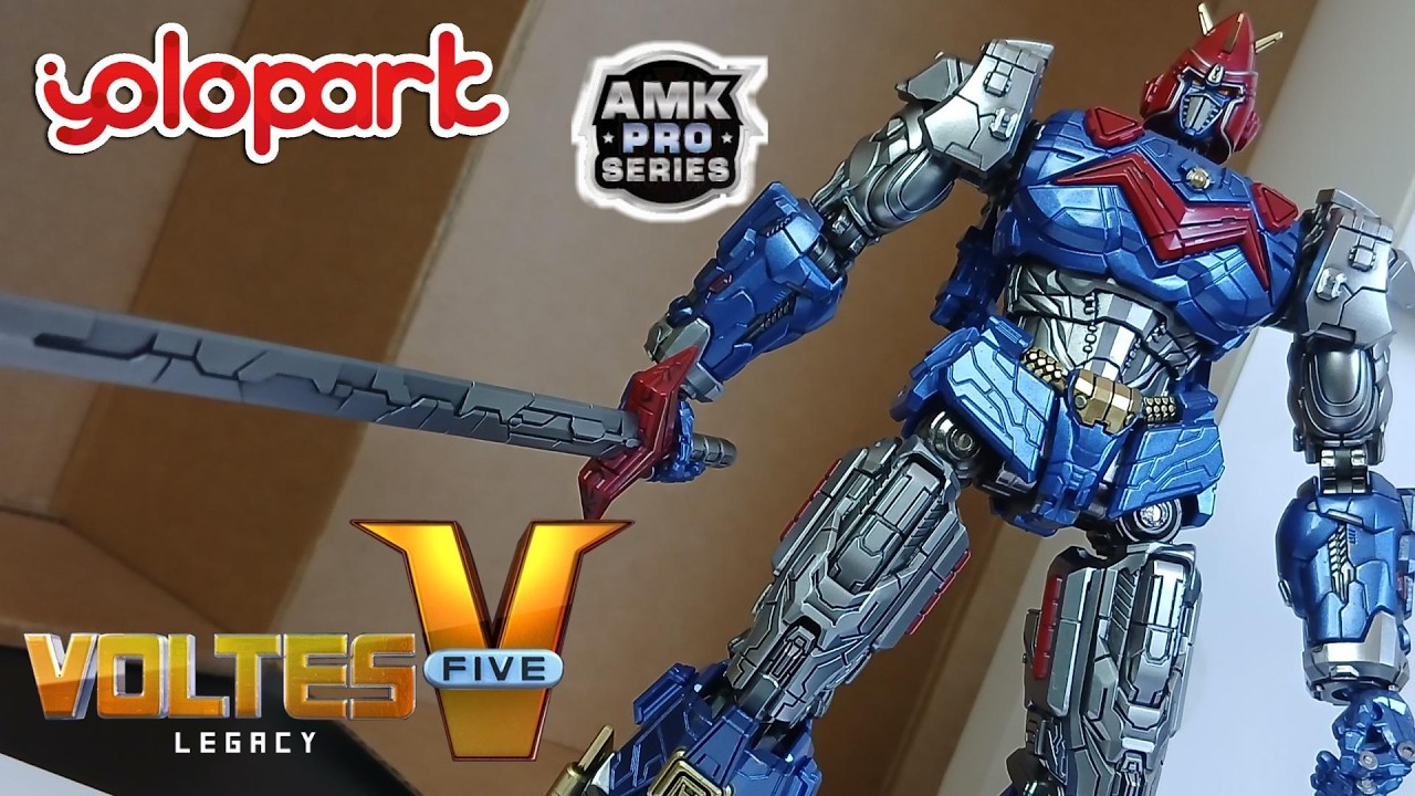 Unboxing & Building Voltes V Legacy – Voltes V Mech – 20cm Model