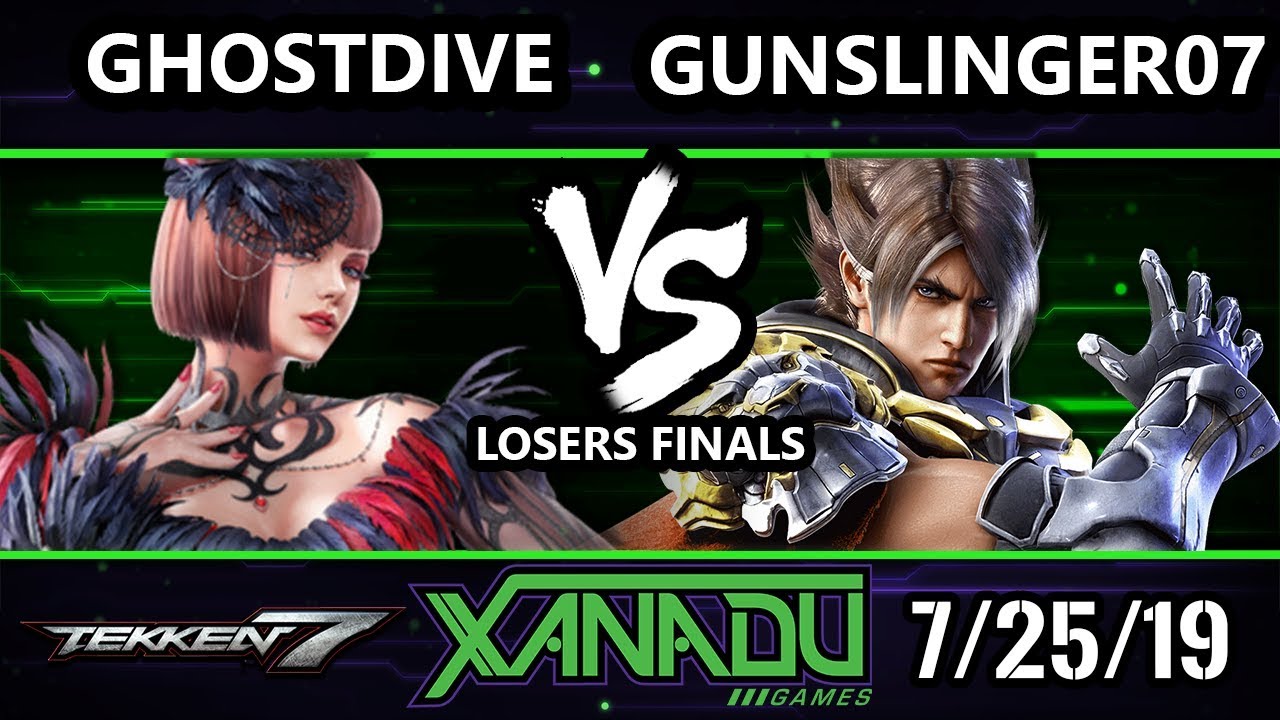 F@X 312 Tekken 7 - Ghostdive (Anna) Vs. Gunslinger07 (Lars) - T7 Losers Finals