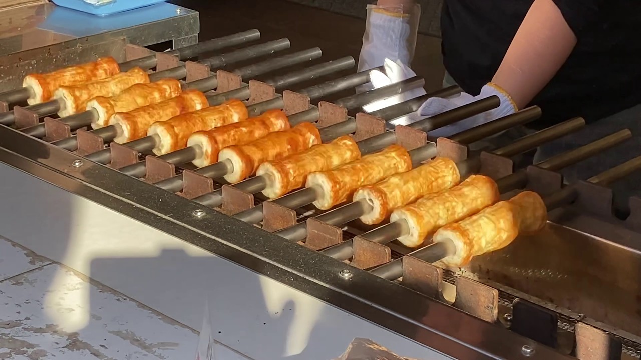 Street Food at Miyajima Island in Hiroshima Japan
