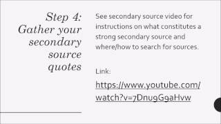 How to Write a Comparative Essay Outline