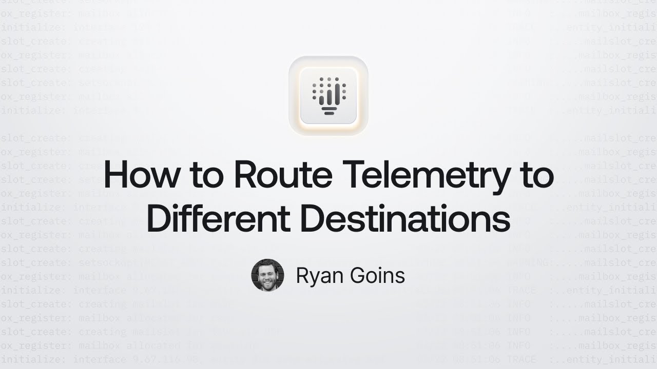 Routing Telemetry with BindPlane