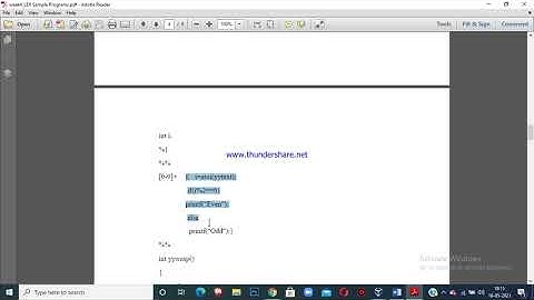 Demonstration of lex program to check given number is even or odd.