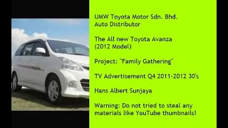 Toyota Avanza [F650] (2012 Model) 