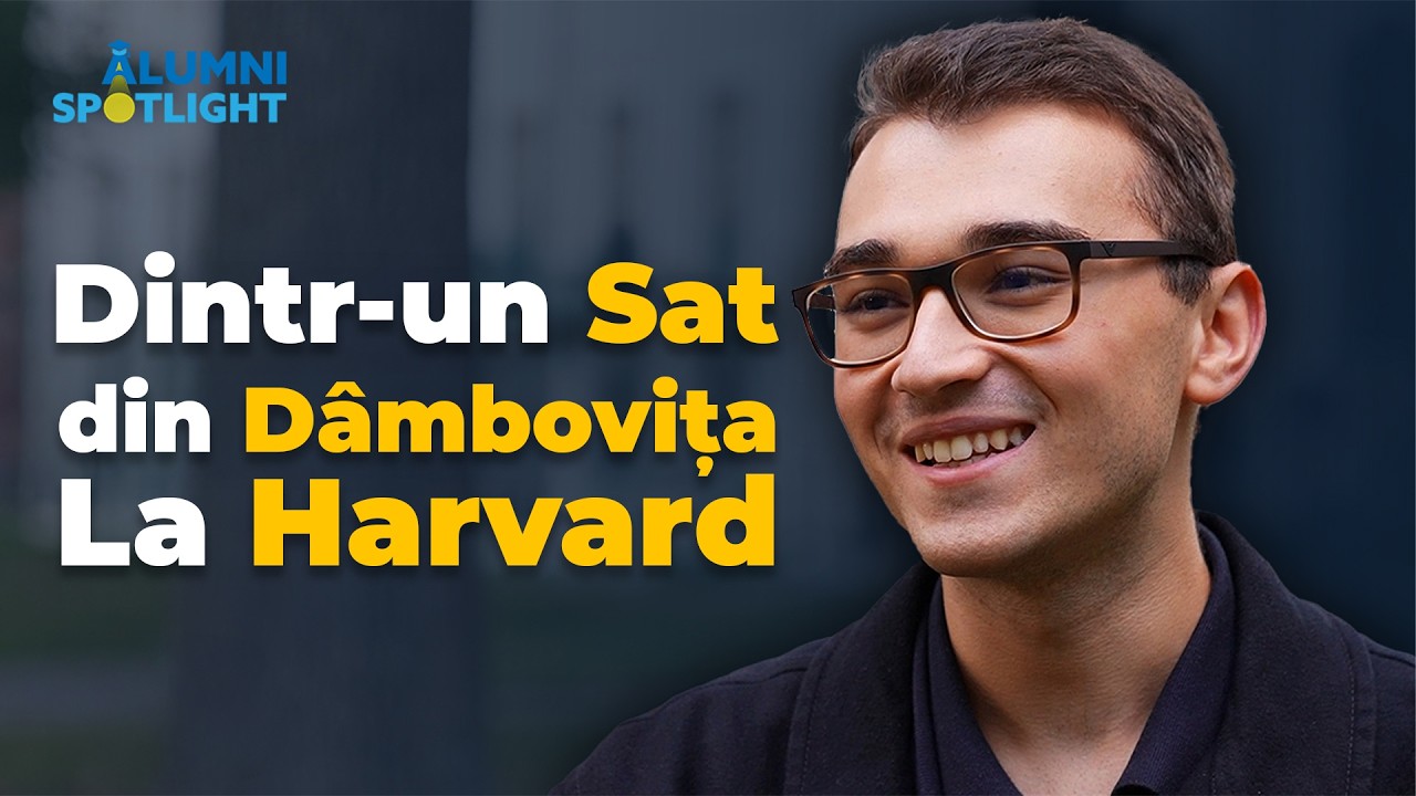Alumni #12| De la Târgoviște la Harvard: Cum a devenit olimpic la matematică încă din clasa I 