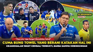Bukti Kecurangan Liga Terbongkarbung Towel Sdanai Ungkap Faktanyawasit Persib Vs Arema Janggal